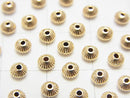 14KGF Rondelle  3.5x2mm 5pcs