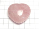 [Video] Rose Quartz AA+ Undrilled Heart 40x45mm 1pc