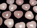 [Video] Rose Quartz AA+ Undrilled Heart 40x45mm 1pc
