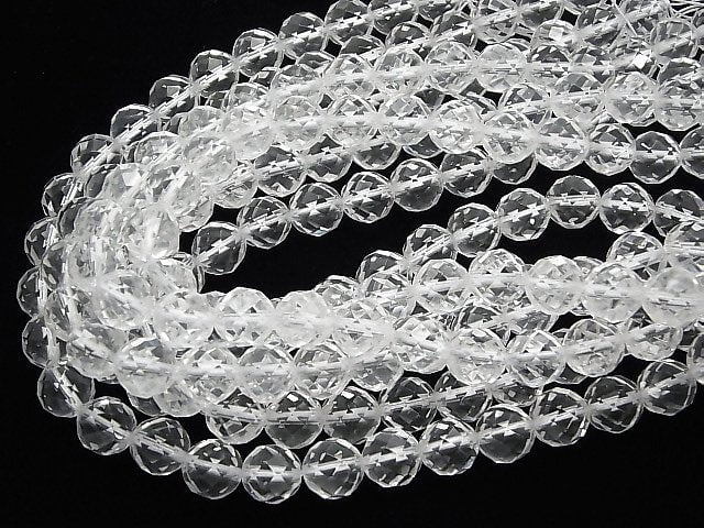 [Video] Crystal AAA 64Faceted Round 14mm [2mm hole] 1/4 or 1strand beads (aprx.15inch/36cm)