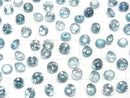 [Video]High Quality Natural Blue Zircon AAA Loose stone Round Faceted 5x5mm 2pcs