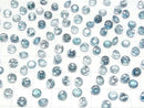 [Video]High Quality Natural Blue Zircon AAA Loose stone Round Faceted 5x5mm 2pcs