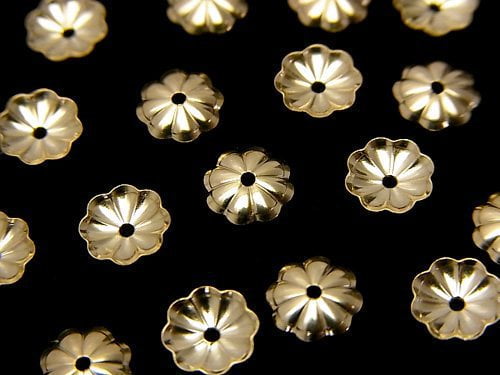 14KGF Bead Caps [3mm][4mm][5mm][6mm][7mm] 10pcs - !