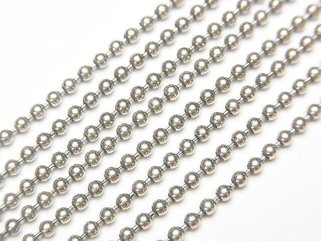 Necklace, Silver Metal Beads & Findings