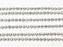 Silver925 cut ball chain 1.8 mm Oxidized Finish 1pc $7.19