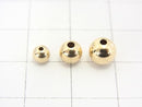 [K14 Yellow Gold]Round [4mm][5mm][6mm]1pc