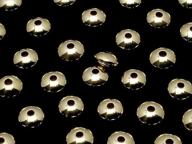 [K14 Yellow Gold]Roundel [3.5mm][4.5mm]2pcs