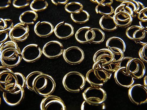 New size now available! 14KGF Gauge 0.8mm Jump Ring 10pcs