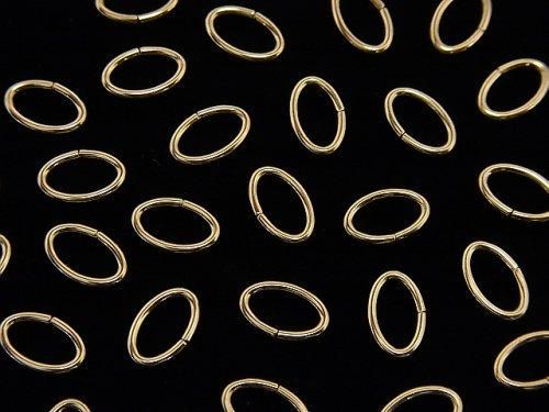 14KGF Oval Jump Ring [4.5mm][5mm][6mm][7mm] 5pcs