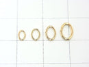 14KGF Oval Jump Ring [4.5mm][5mm][6mm][7mm] 10pcs