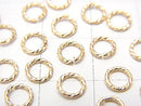 14KGF Jump Ring (Open Type) Glitter [4mm][5mm][6mm] 10pcs