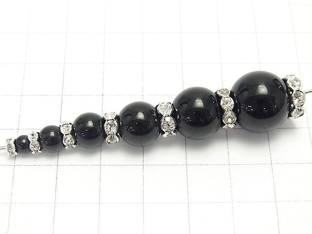 Preciosa Rondelle [Clear x Silver] Flower Shape 4-10mm 10pcs - !