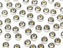 Silver925  Rondelle  3mm,4mm,5mm No coating  10pcs