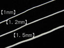 1roll $1.99! Nylon Cord White [1.0mm] [1.2mm] [1.5mm] 1roll