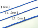 1roll $1.99! Nylon Cord blue [1.0mm] [1.2mm] [1.5mm] 1roll