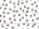Silver925  Faceted Round 2.5mm  No coating  20pcs