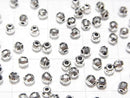 Silver925  Faceted Round 3mm  No coating  10pcs