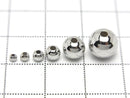 Silver925  Round 2mm,2.5mm,3mm,4mm,6mm,8mm Rhodium Plated  3pcs -
