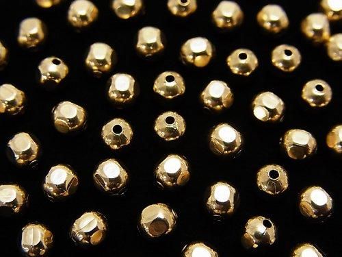 12KGF Round Cut Beads [2x2mm][2.5x2mm][4x3.5mm] 5pcs