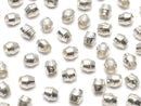 Karen Silver Rondelle (Tube) 3x2.5x2.5mm 10pcs