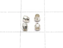 Karen Silver Rondelle (Tube) 3x2.5x2.5mm 10pcs