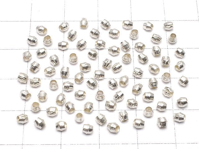 Karen Silver Roundel (Tube) 3x2.5x2.5mm 10pcs