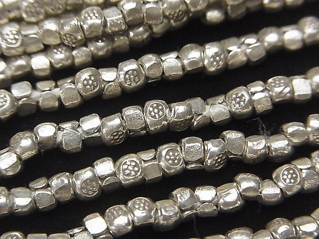 Karen Hill Tribe, Roundel, Silver Metal Beads & Findings