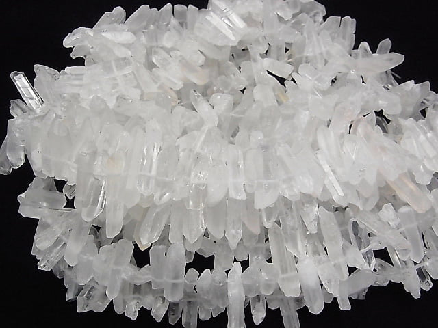 [Video] Crystal Natural Point Cut 1strand beads (aprx.15inch/37cm)