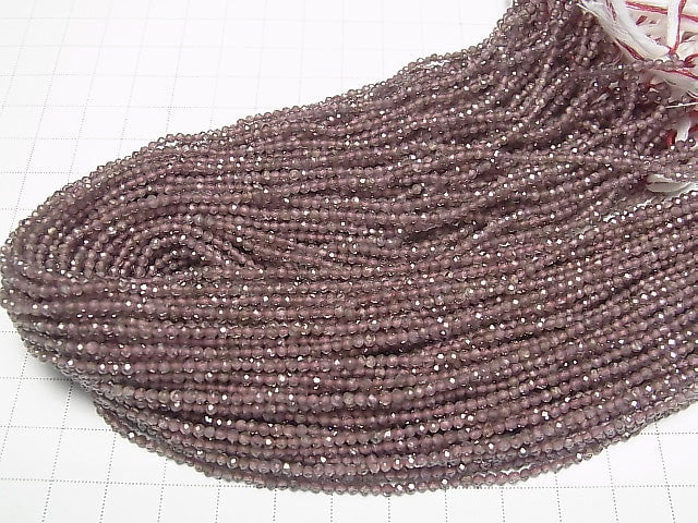 [Video]High Quality! color change Garnet AAA Faceted Round 2mm half or 1strand beads (aprx.12inch/30cm)