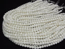 [Video] White Moonstone AA Round 6.5mm 1strand beads (aprx.15inch/37cm)