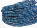 [Video]High Quality! Apatite AA+ Faceted Button Rondelle 5.5x5.5x4mm half or 1strand beads (aprx.15inch/36cm)