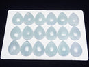 [Video] Namibia Aquamarine AAA- Pear shape Cabochon 20x15mm 1pc