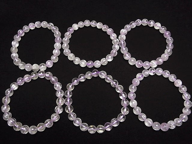 [Video] Afghanistan Kunzite AAA Round 8mm 1strand (Bracelet)