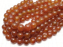 Carnelian AAA Round 16mm half or 1strand beads (aprx.15inch/36cm)