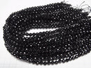 [Video] Onyx  128Faceted Round 6mm 1strand beads (aprx.15inch/37cm)