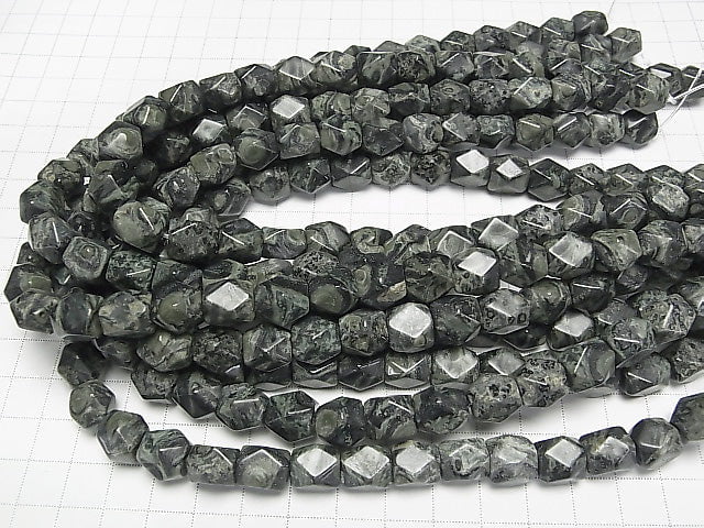 [Video] 1strand $8.79! Kambaba Jasper rectangle Faceted Tube 11x9x9 mm 1strand beads (aprx.15inch / 38cm)