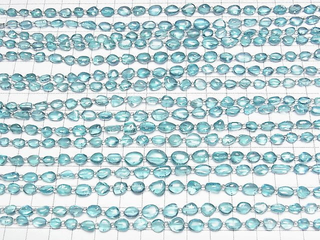 [Video]High Quality Apatite AAA Nugget 1strand beads (aprx.7inch/18cm)