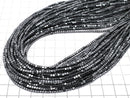 Hematite  Cube 2x2mm x2mm  1strand beads (aprx.15inch/38cm)