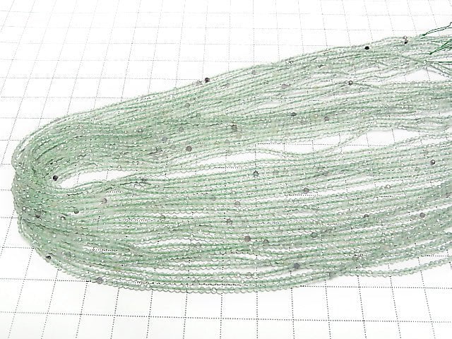 High Quality! Multicolor Fluorite AA++ Faceted Round 2mm 1strand beads (aprx.15inch / 38cm)