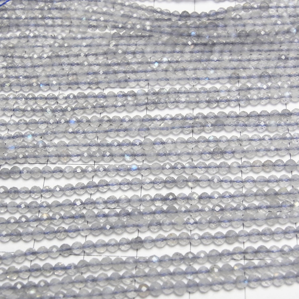 High Quality! Labradorite AAA- Faceted Round 2mm 1strand beads (aprx.15inch/37cm)