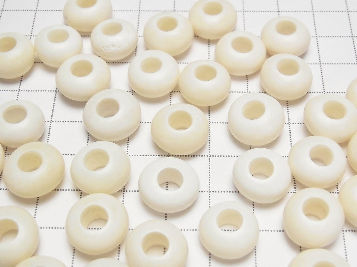 Buffalo Born Rondelle 14mm [5mm hole] 5pcs