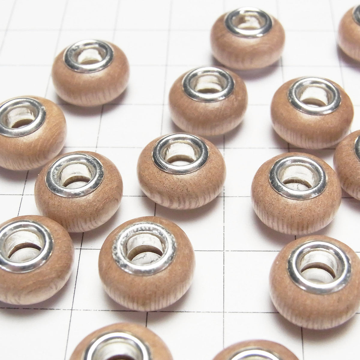 Rosewood Rondelle 14mm [5mm Hole] 5pcs