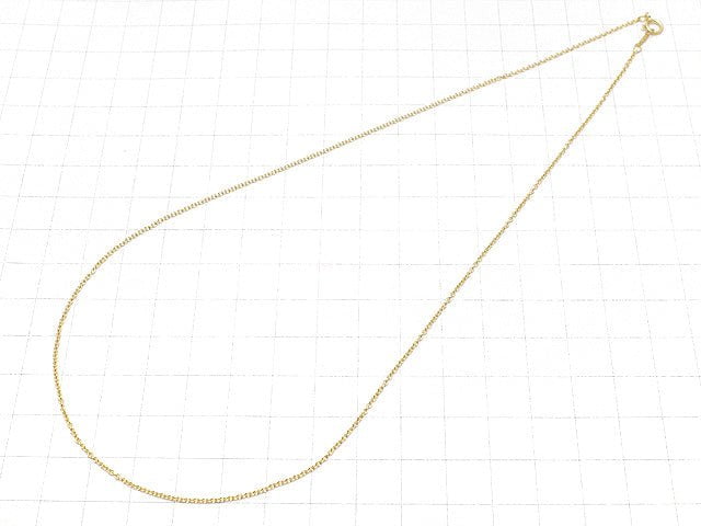 14KGF Round Cable Chain 1.1mm [40cm][45cm][50cm] Necklace 1pc