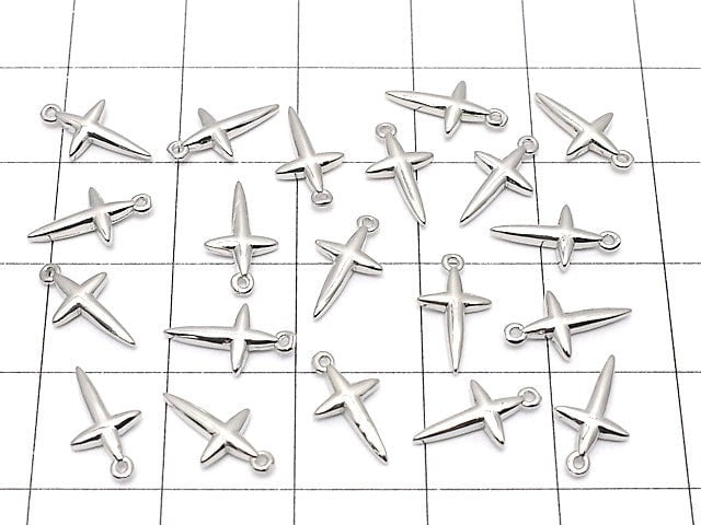 Metal Parts 11x6mm Cross Silver color 2pcs $1.79!