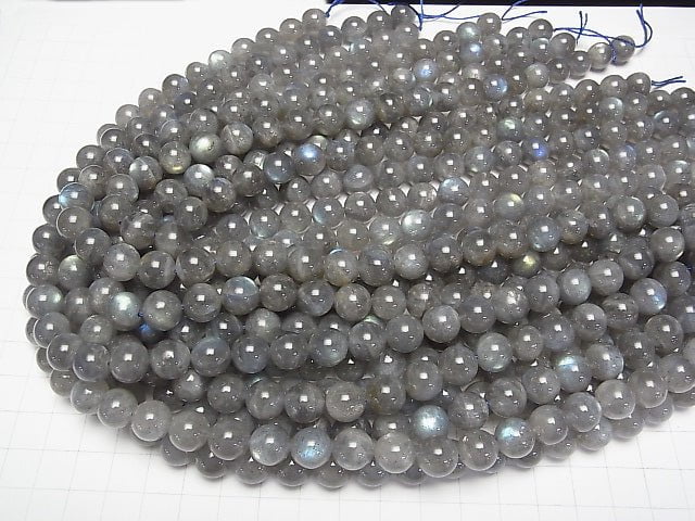 [Video] Labradorite AA Round 10mm half or 1strand beads (aprx.15inch / 38cm)