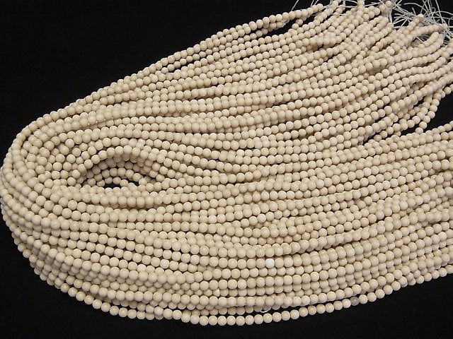 Riverstone  Round 3mm 1strand beads (aprx.15inch/38cm)