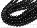 [Video] Onyx  128Faceted Round 10mm 1strand beads (aprx.15inch/38cm)