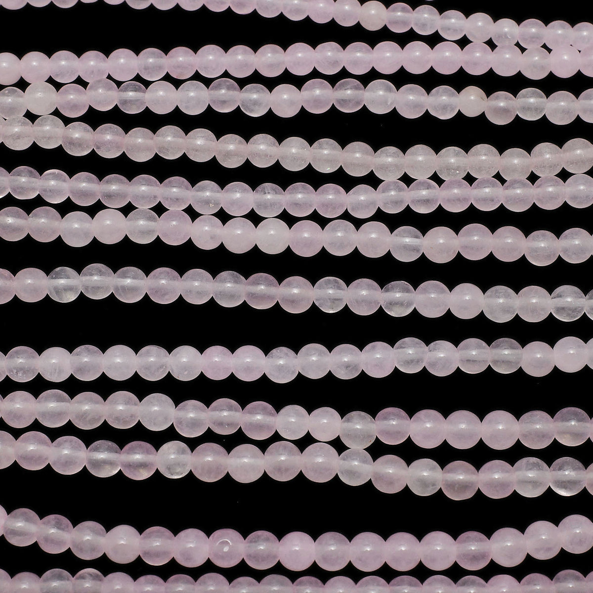 Pink Color Jade (Clear Type) Round 4mm 1strand beads (aprx.15inch / 37cm)