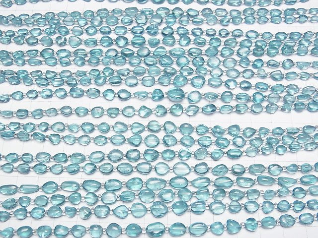 [Video]High Quality Apatite AAA Nugget 1strand beads (aprx.7inch/18cm)