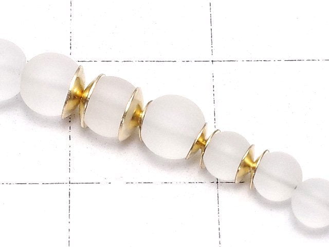 New size now available! 14KGF bead caps [3mm][4mm] 10pcs